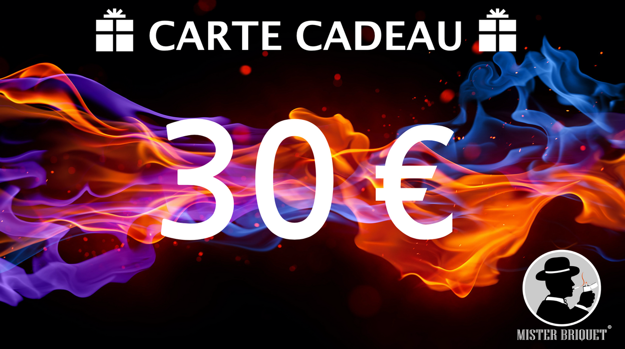 Carte-Cadeau 30€ Mister Briquet