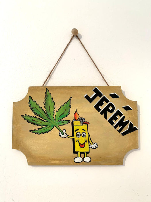 Plaque bois personnalisable Cana ™