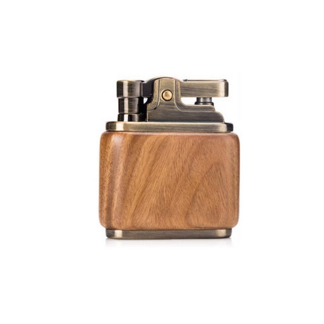 briquet vintage bois face