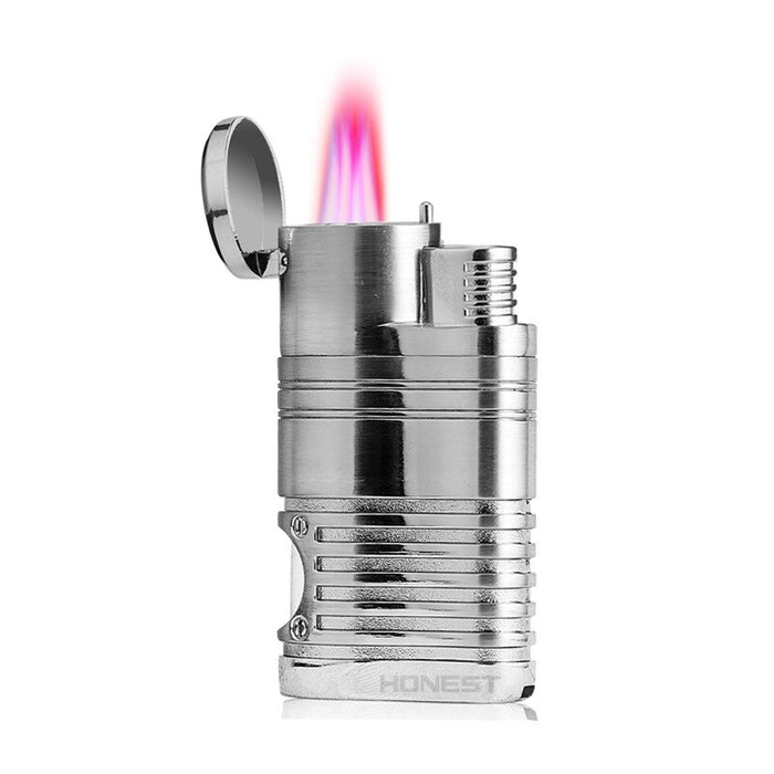 briquet néo x tempête argent flamme