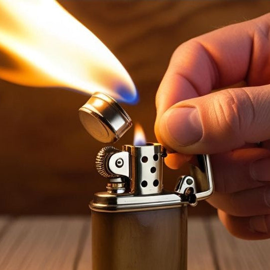 Comment recharger un briquet tempête ?