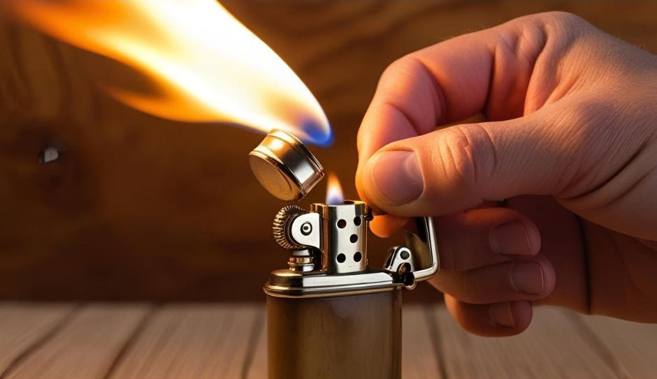 Comment recharger un briquet tempête ?